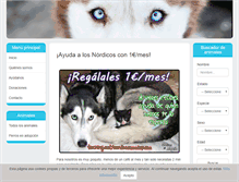 Tablet Screenshot of nordicosenadopcion.com